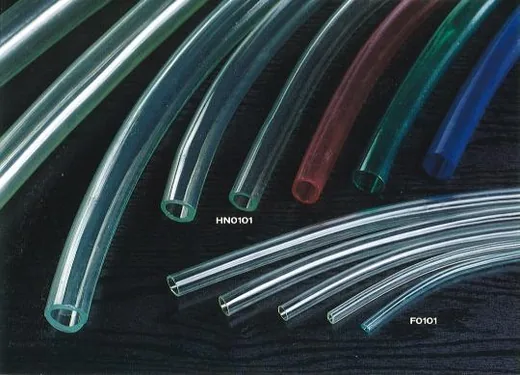 冷氣機排水管系列參考：原圖為 PVC 透明軟管群組；型錄無冷氣機排水管包裝獨立照片