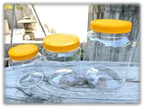 PET 水晶筒系列參考：黃蓋水晶筒群組照片